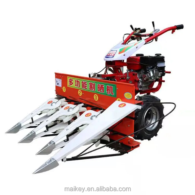 Agricultural Harvest Broad Bean Cutter Mini Wheat Corn Harvesting Machine 