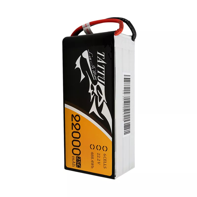 TATTU22000mAh 6S 22.2V Plant Protection Mapping Security Power Battery for UAV Agricultural Drone