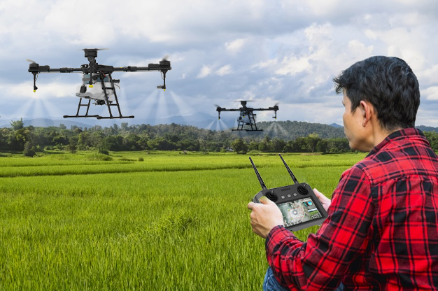 Agricultural drone operations
