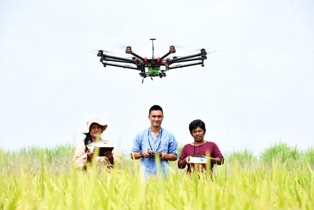 Using agricultural drones