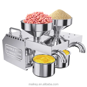  B02 Double Head 1200W Groundnut Oil Presser Machine