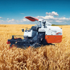 High Productivity Kubota Feed It All into The Combine Harvester