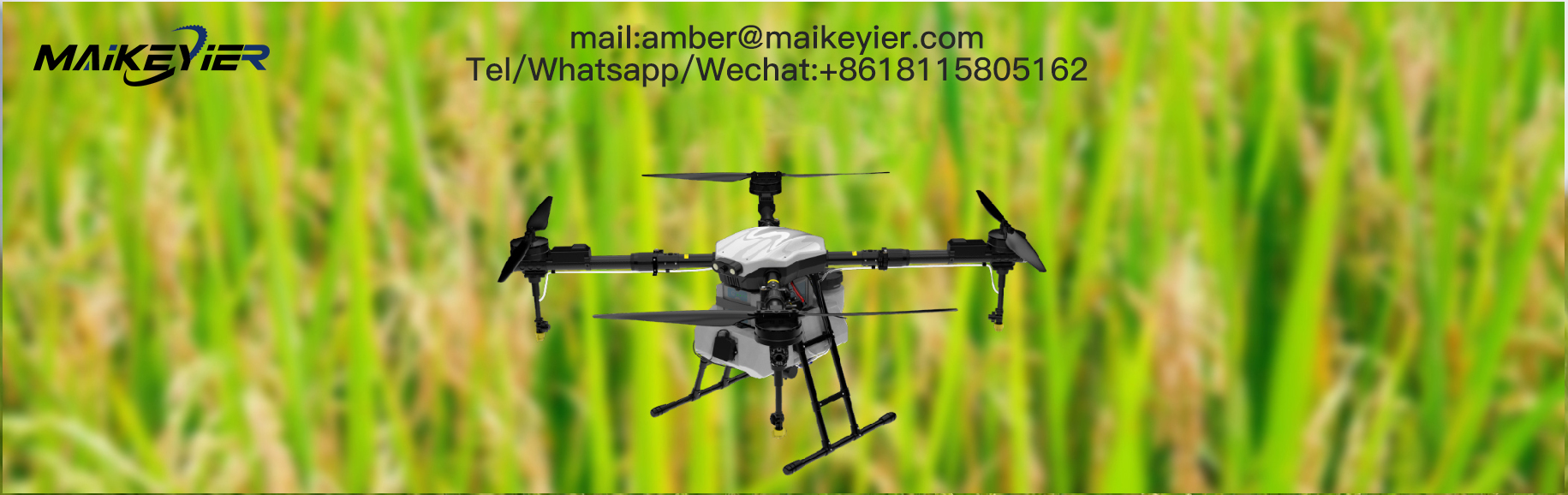 Agricultural drones are in use all the time