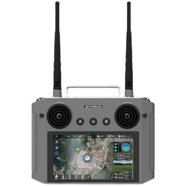 Drone Remote Control H12 Agricultural Plant Protection Drone Remote Control with Screen Android Digital Image Transmission 30KM H12 Single Remote Control
