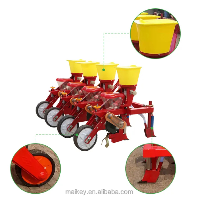 Agricultural Machinery 4-row Seeder 5-row Seeder 3-row Seeder Corn Planter Seeder For Tractor