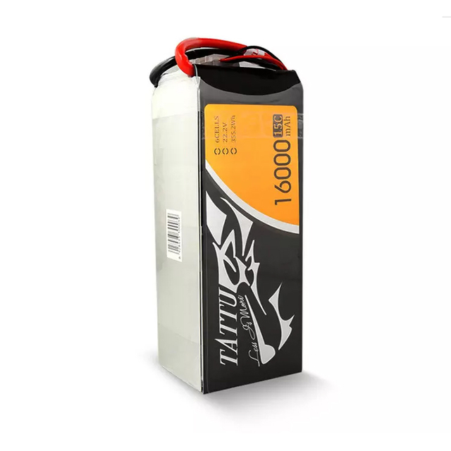 6S Tattu 16000mah Lithium Battery Suitable for Four Axis UAV,Six Axis UAV,Helicopter,Fixed Wing,Aerial Camera,Plant Protection Aircraft,Surveying And Mapping