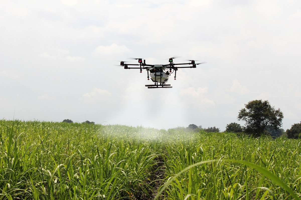 Agricultural drones for watering