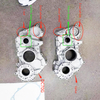 CASE TRANSMISSION LH DC70PULS gearbox housing left